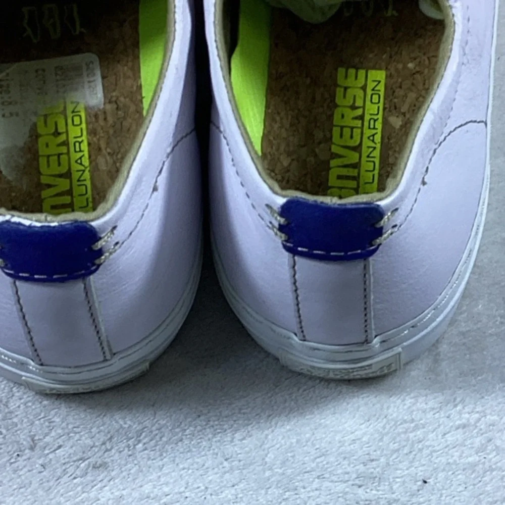 Converse Jack Purcell Chuck Taylor All-Star Leather lunarlon M 8.5 Sneakers - Picture 6 of 12